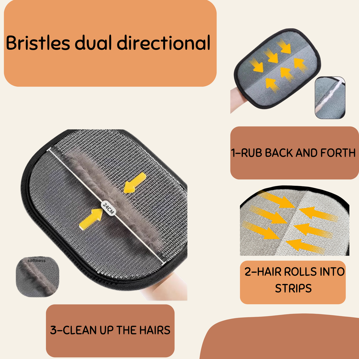 FurZap™ Pet Grooming Glove